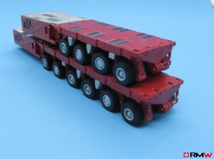 HO/1:87 spmt set 4+6 axles with 1 ppu 3d printed [en] only 1 (one) ppu included! [de] nur 1 (eins) ppu ist dabei!