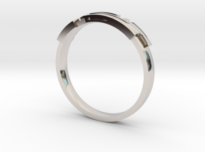 Digital Ring 3d printed