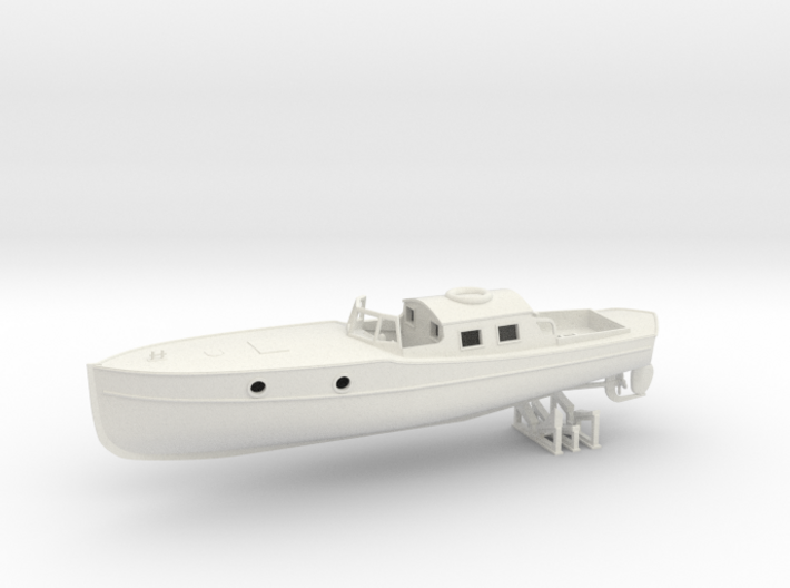 1/56 DKM Boat 9m Captain's Gig 3d printed
