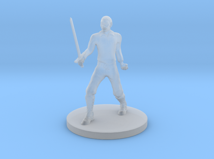 Human Fighter 3d printed