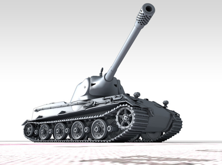 1/160 (N) German Pz.Kpfw. Löwe VK70.01 (K) Tank 3d printed 3d render showing product detail