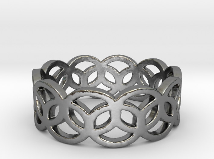 Ring of Rings Size 7 3d printed