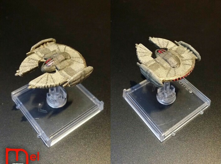 Droid Bomber 3d printed This picture is old. The model has more detail.