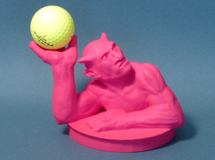 Golf Ball Devil  3d printed 