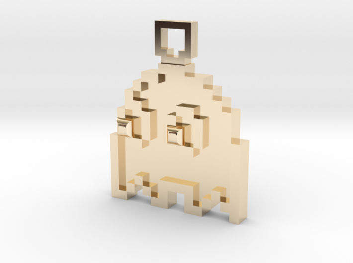 Pixel Art - Pacman - Ghost 3d printed