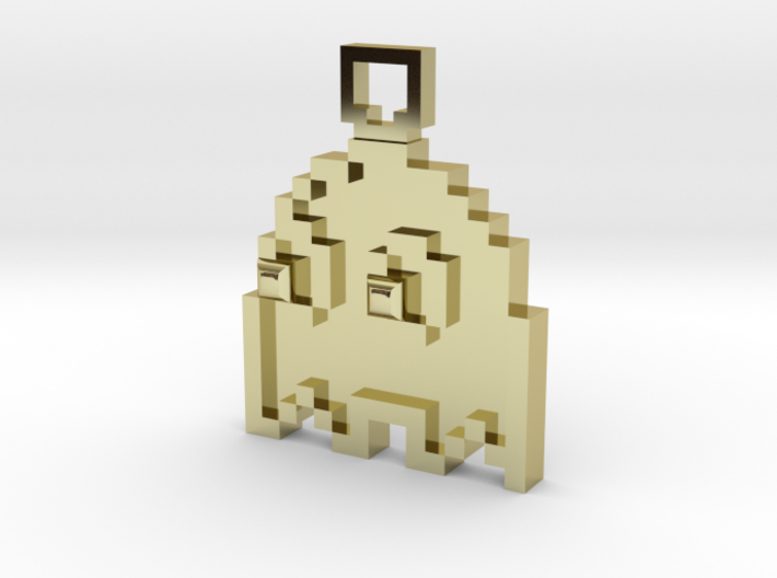 Pixel Art - Pacman - Ghost 3d printed