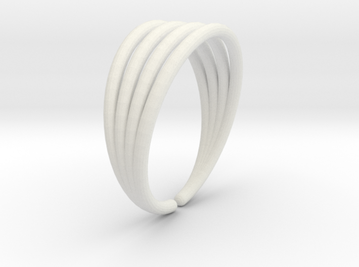 Line ring 3d printed