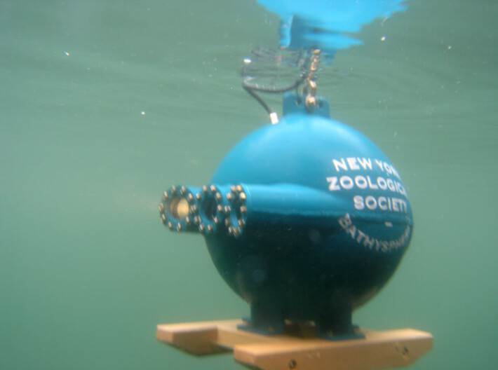 Bathysphere scale 1:8 or 1:10 3d printed finished model diving