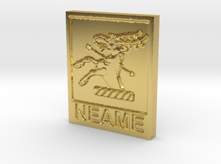 Neame Family Keychain 3d printed