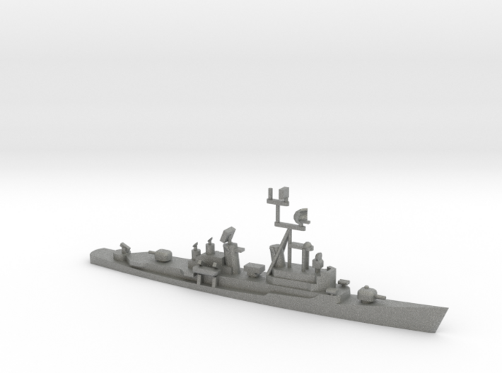 1/1800 Scale German Destroyer Class Lotjens D185 3d printed