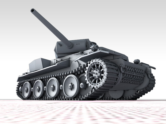 1/87 (HO) Pz.Kpfw VI VK36.01 (H) Gerät 725 Tank x1 3d printed 3d render showing product detail
