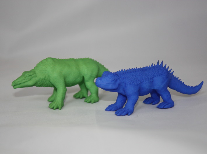 Crystal Palace Megalosaurus Versatile Plastic  3d printed 