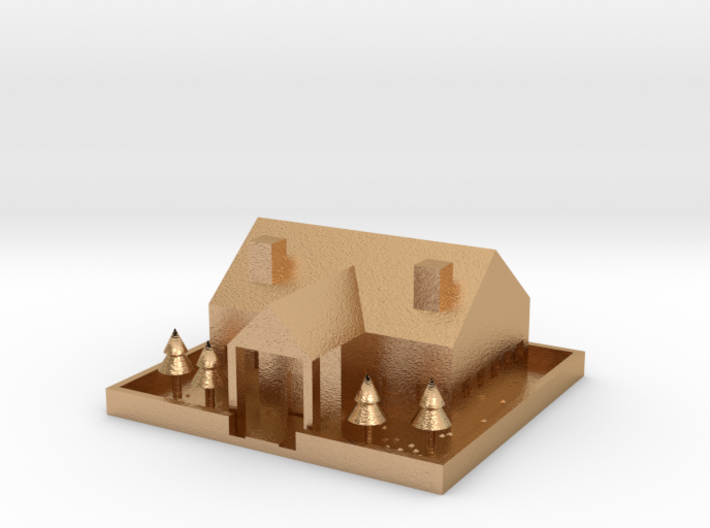 [1DAY_1CAD] HOUSE 3d printed