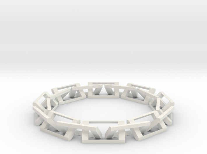[1DAY_1CAD] CHAIN RING 3d printed