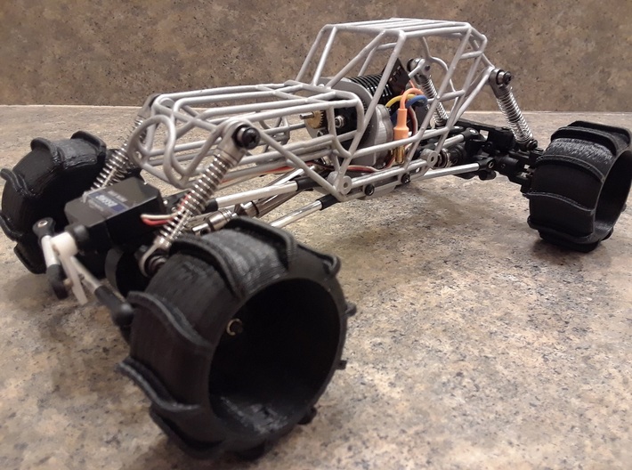 Fat Girl Buggy 1/24 Barrage/Losi 3d printed 