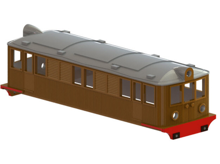 Swedish SJ electric locomotive type Od - N-scale 3d printed CAD-model