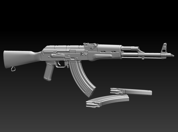 AKM 1/6 scale - UPDATED VERSION 3d printed DOES NOT COME WITH ADDITIONAL MAGAZINE!