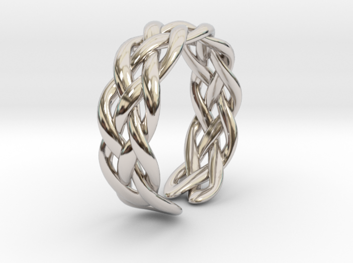 Celtic ring knot 3d printed