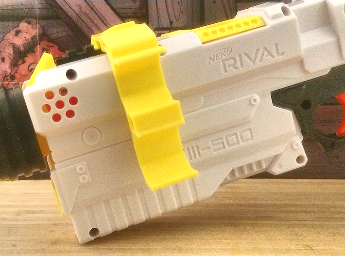 Double-Sided SpeedLoader Carrier for Nerf Kronos 3d printed 