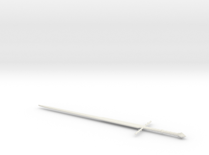 1:6 Miniature Ringwraith Sword - LOTR 3d printed