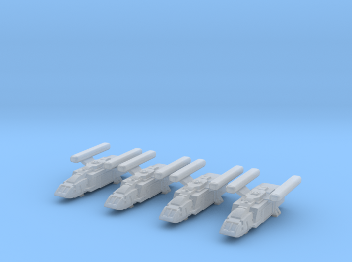 1/1000 Scale Scampers M.E.S.H. x4 3d printed