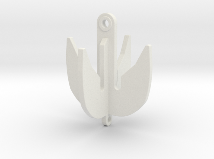 Chain grapnel hook - SWL 250 Ton - 1:50 3d printed