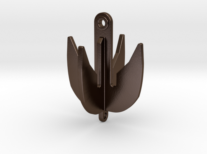 Chain grapnel hook - SWL 150 Ton - 1:50 3d printed