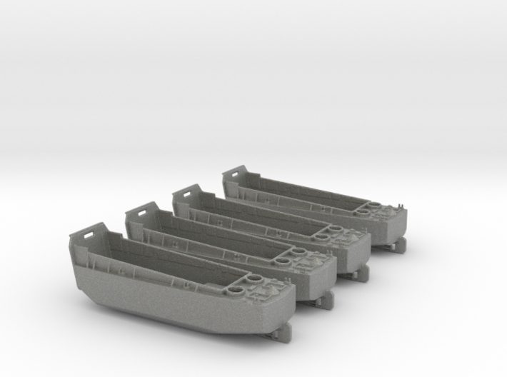 1/400 Scale LCVP Set Of 4 3d printed