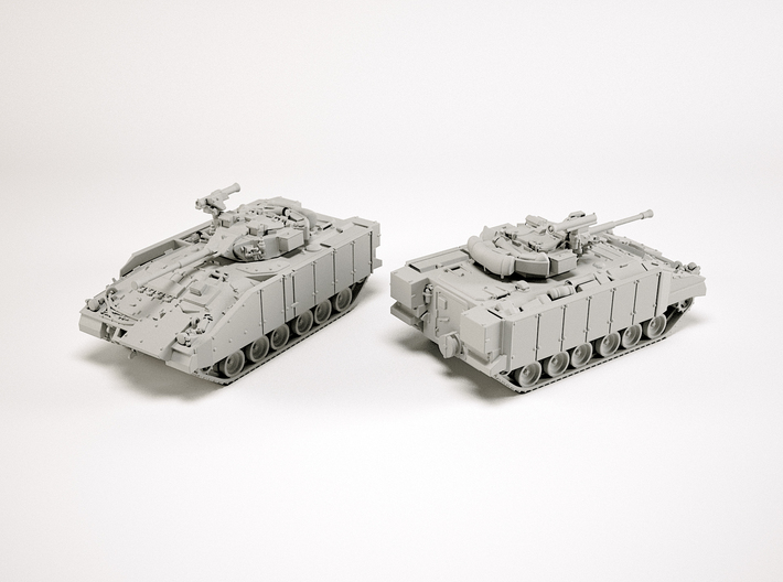 FV510 Warrior IFV Scale: 1:100 3d printed