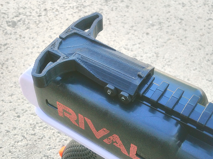 M27 Priming Handle (Short) for Nerf Rival Heracles 3d printed 