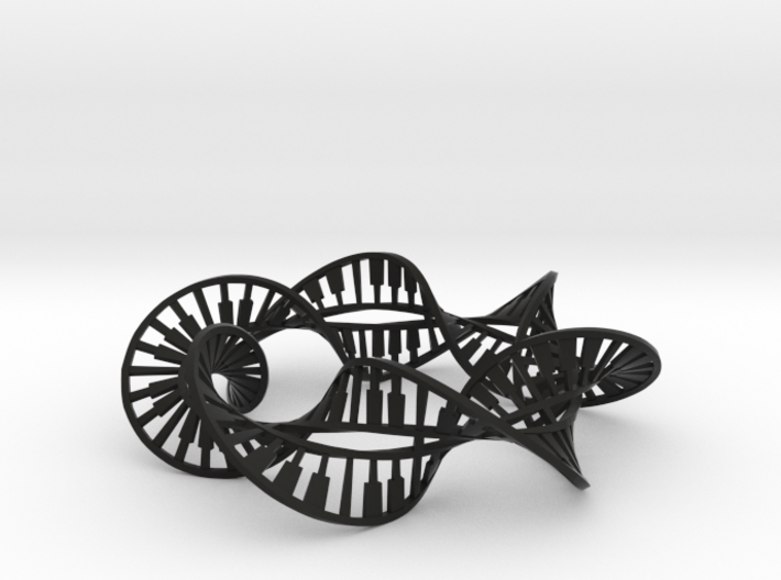 Double Piano Helicoid Circle 3d printed 