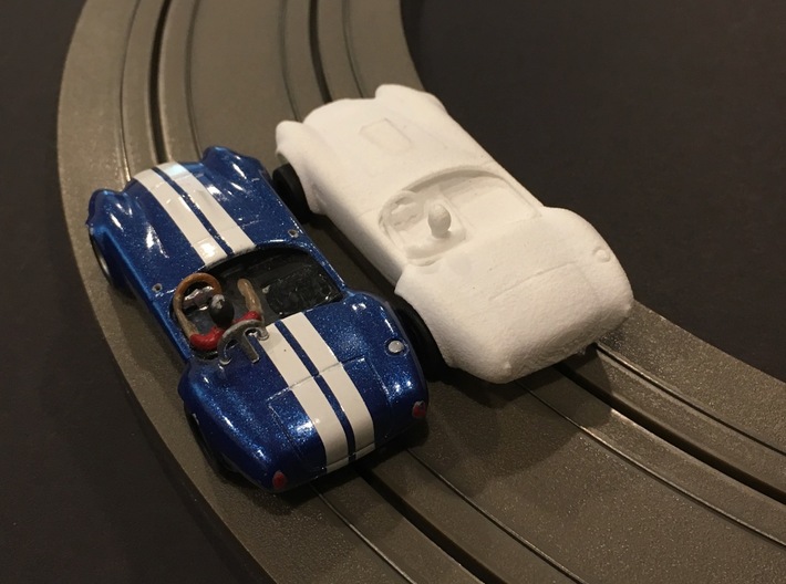 HWP 2018 "Auburn" Concept Car 3d printed Before/after of a finished HWP body