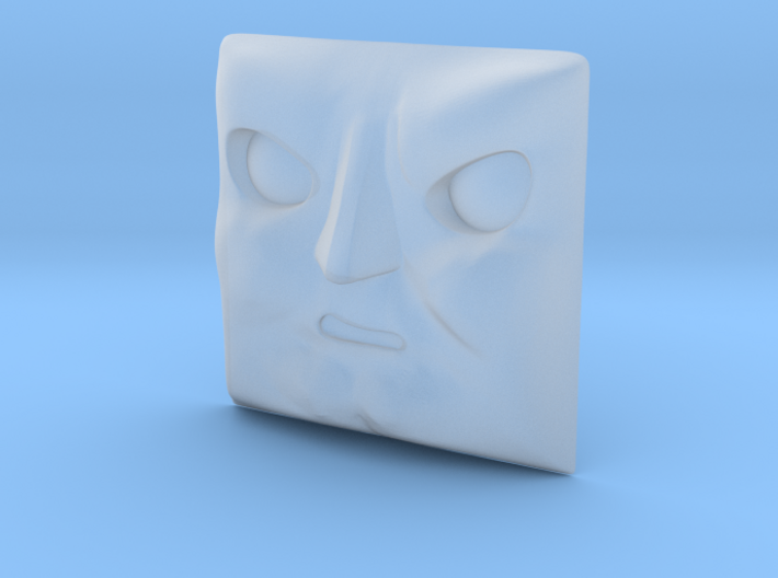 Cranky Face #1 [H0/00] 3d printed