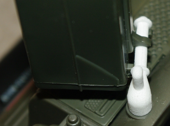 WHALE Missile Box Arms Set 3d printed 