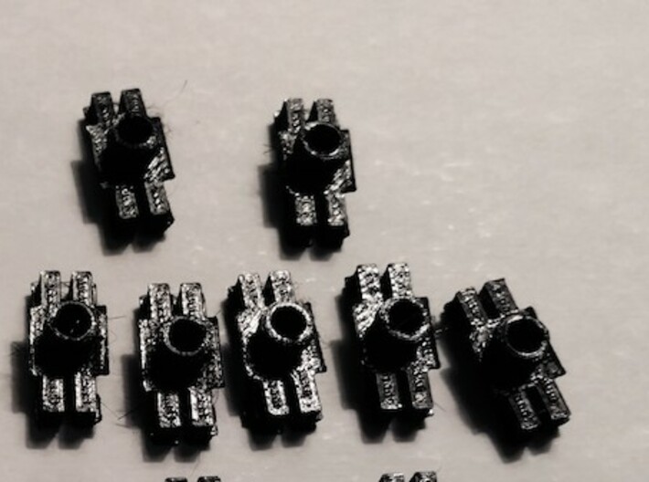 Rear Quarter Trim Clip Set for a Scirocco MK1 3d printed Individual Parts