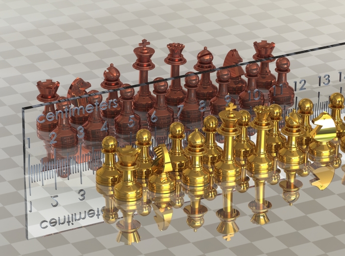 MILOSAURUS Chess MINI Staunton Rook 3d printed 