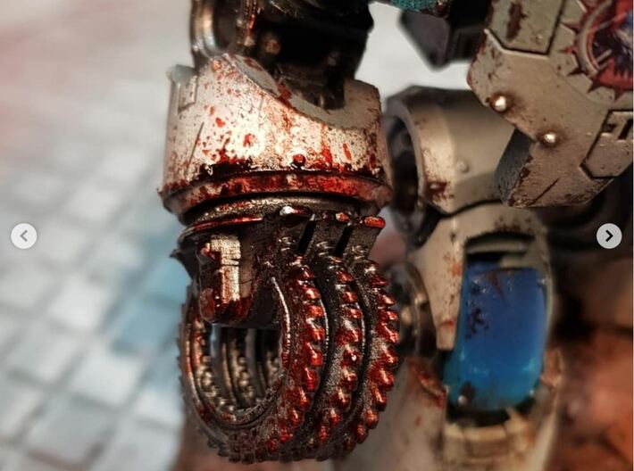 Leviathan - RIPJAW MK I 3d printed Painted example via Instagram @klausreznor 