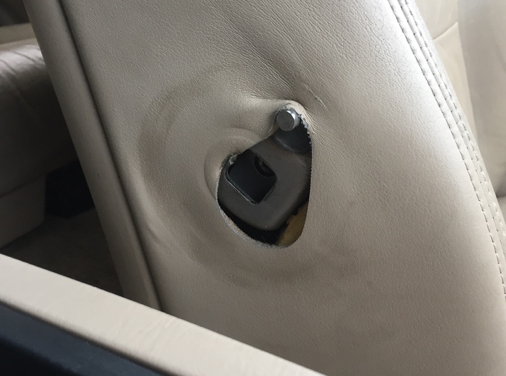 100-Series Armrest Cap 3d printed Cover up the unsightly mounting points on the seatback