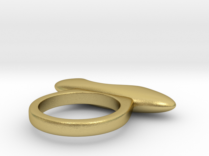 RING PEBBLE V4 indent 3d printed