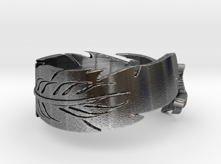 Feather ring 3d printed 