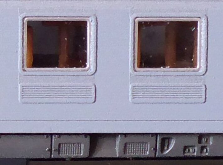 SNCF Corail B11u Vu78 1/160 2ème classe 3d printed 