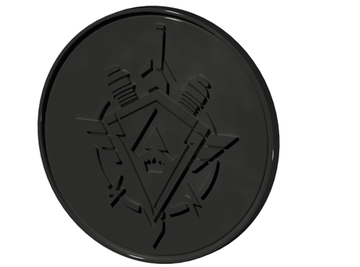 Apex Legends Coin - Apex Coin &amp; Season 2 Logo 3d printed Render of the Season 2 Coin Side