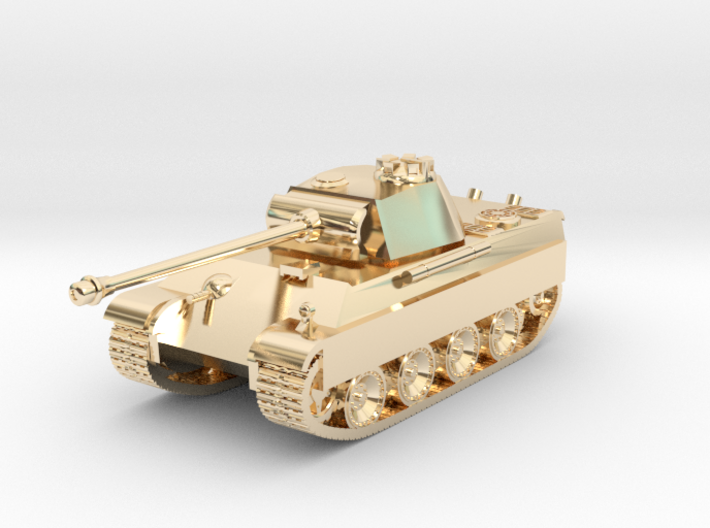 Tank - Panther G - size Large 3d printed