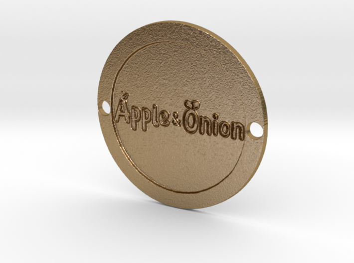 Apple &amp; Onion Sideplate 3d printed