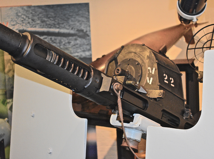 1/48 Royal Navy 20mm Oerlikon MKIIA x1 3d printed Photographic reference
