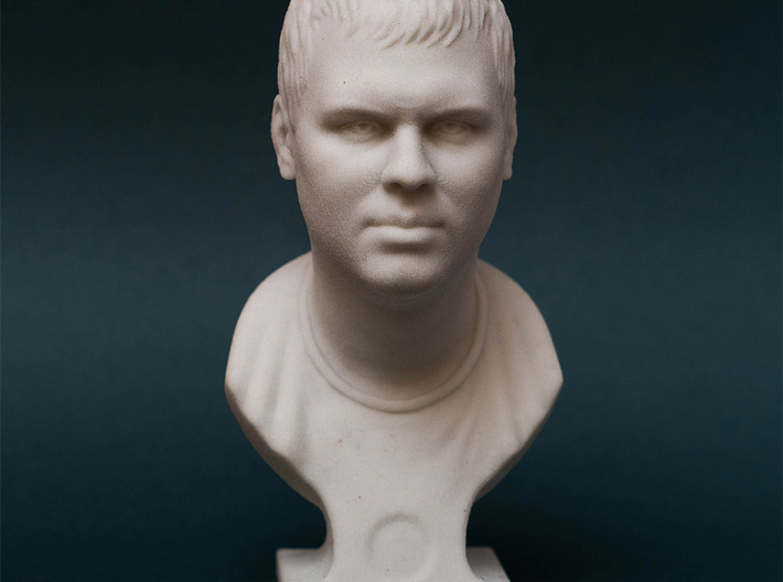 Male Bust (Dmitry) 3d printed 