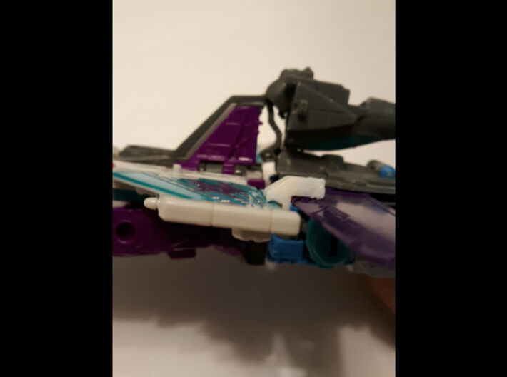 Custom Request: [POTP] Dreadwing Clips (3-Pack) 3d printed 