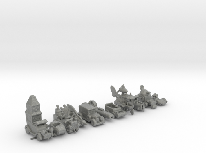 ALL WACKY RACERS 160 scale 3d printed