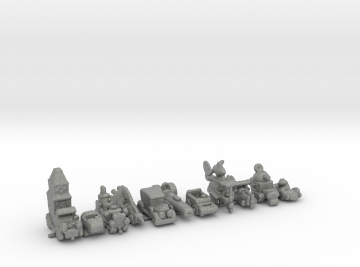 WACKY RACERS 285 scale 3d printed
