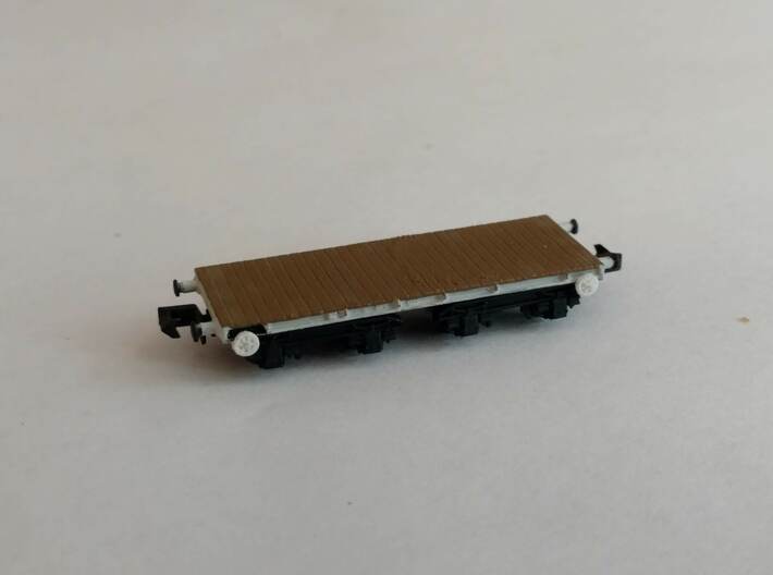 British Railways 40t Armour Plate Truck 3d printed Made and photographed by Robert Gatward